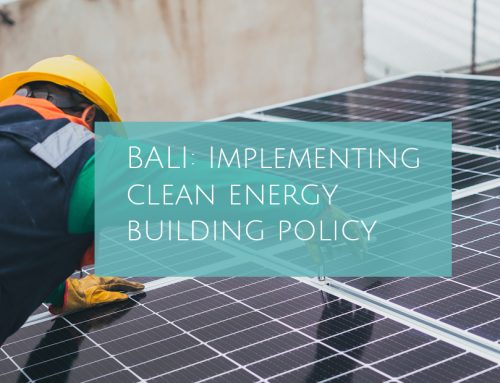 Bali: Partnership to implement clean energy building policy
