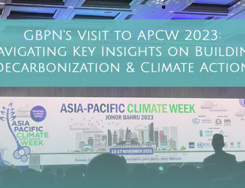 GBPN’s Visit to Asia-Pacific Climate Week 2023: Navigating Key Insights on Building Decarbonization and Climate Action