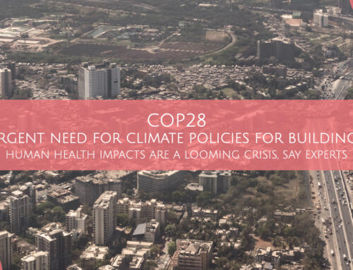 COP28 Urgent need for climate policies in buildings